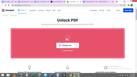 How To Unlock Pdf Using Smallpdf A Complete Guide Wps Pdf Blog