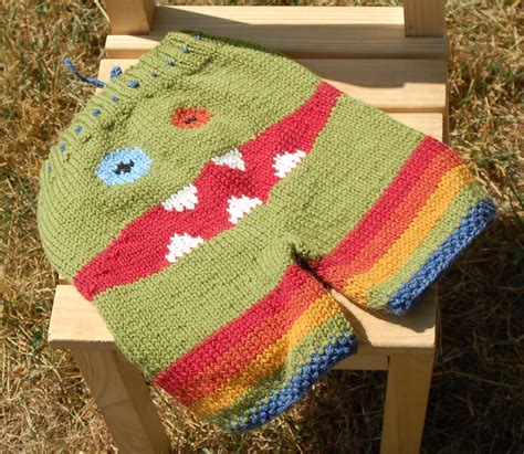 Rainbow Monster All Original Designs Crankypants Knits Amy Kett