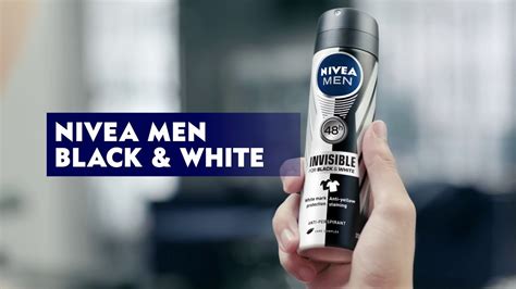 NIVEA MEN Invisible For Black White Deodorant TVC YouTube