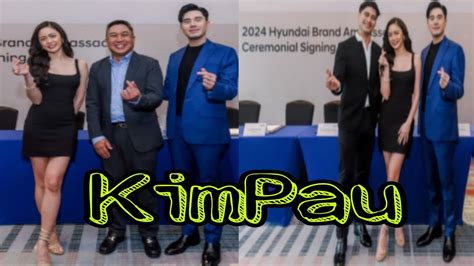 Kim Chiu At Paulo Avelino Parehong Brand Ambassador Ng Hyundai