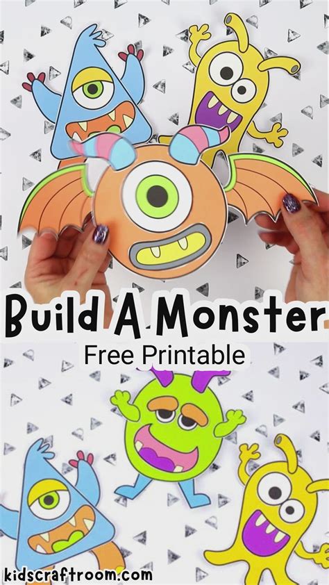 Build A Monster Printable Kit