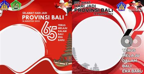 Berita Terkini Momsmoney Id Terkait Twibbon Hari Jadi Provinsi Bali