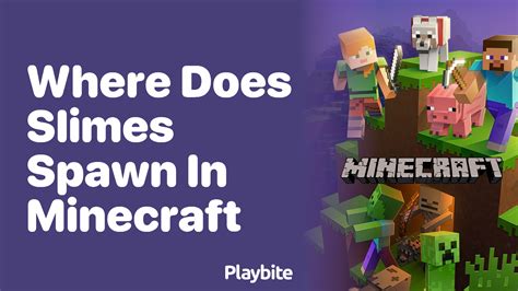 Where Do Slimes Spawn In Minecraft Playbite