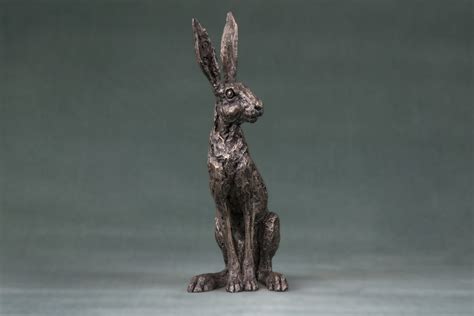 Sitting Hare sculpture by Tanya Russell