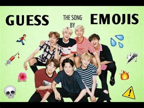 Guess The Song By Emojis BTS YouTube