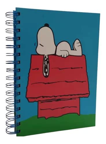 Cuaderno De Snoopy Separador 100 Hojas 1 Materia Anillado Cuotas