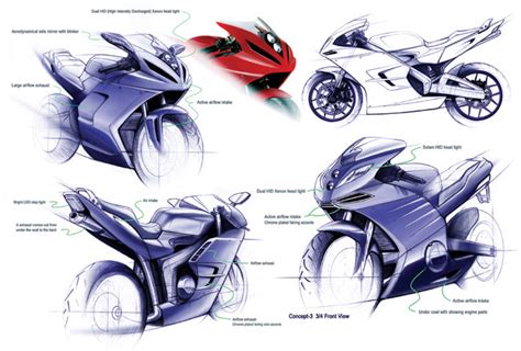 Motorcycle Design by Hiro Nikaido at Coroflot.com