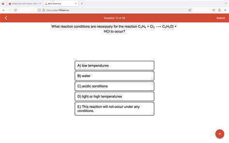 Solved What S New With Firefox More X Aktiv Chemistry X C O