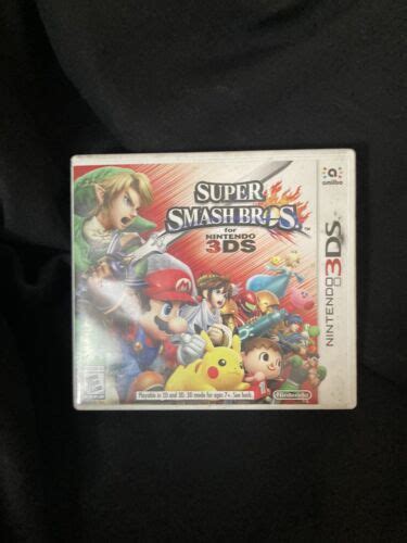 Super Smash Bros Nintendo 3ds 45496742904 Ebay