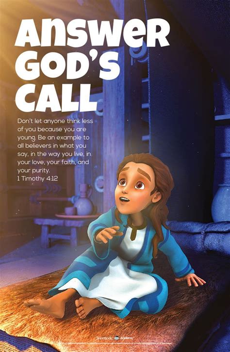 Superbook Academy Posters Display The Biblical Truth Of Each Our