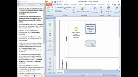 Elaborando Um Fluxograma De Processo Com O Bizagi Modeler Youtube