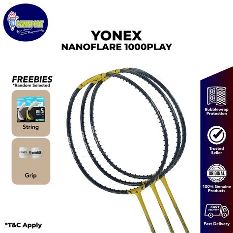 Nanoflare Play Yonex Unstrung Free String Grip Shopee Malaysia