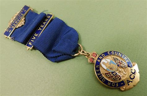 Acc Association Of Conservative Club Distinguished Service Medal 5 Year