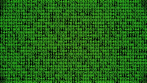 Concept Representation Of Binary Code. Binary Digits 1 And 0 In ...