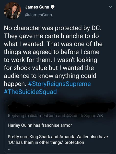 DISCUSSION: James Gunn was given freedom to do whatever he wanted to ...