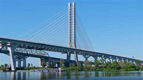 Pont Samuel de Champlain Bridge Montréal Québec Canada YouTube