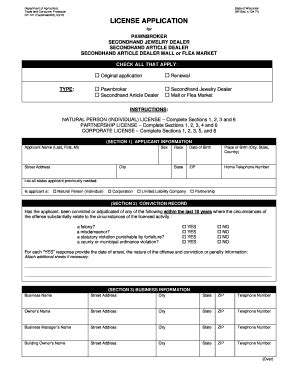 Fillable Online Datcp Wi License Application Department Of