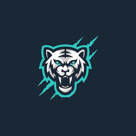 Premium Vector Tiger Head Logo Illustration