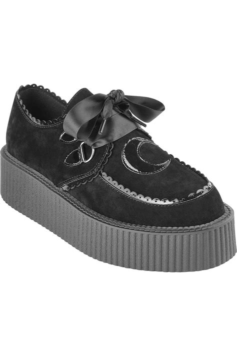 Buty Damskie Creepers Killstar Moontale Sklep Rockmetalshop Pl