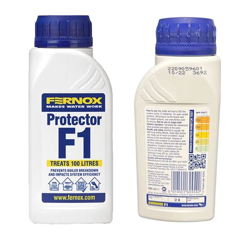 Fernox F1 Protector 265ml 62454 Protector F1 Liquid Central Heating