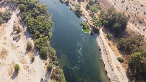 Aerial Drone Video Riverbottom Park Fresno Ca Part 1 Youtube