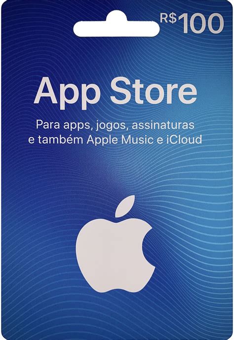 Comprar Itunes Gift Card Cart O App Store R Reais Brasil