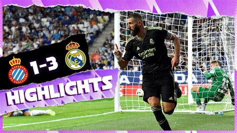 Espanyol Real Madrid Highlights Laliga Youtube