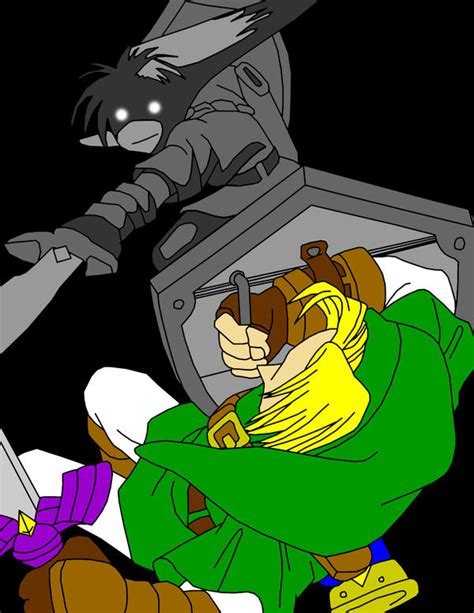 Link Vs Dark Link By Frozen Phoenix On Deviantart