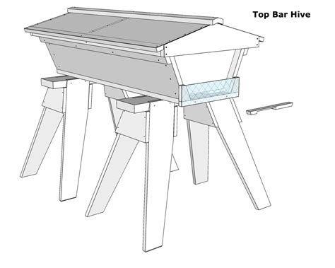 Top Bar Beehive Design Documents Killenwood