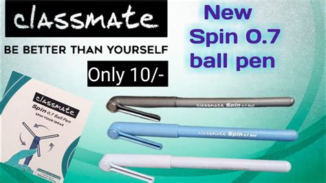 New Classmate Spin Ball Pen Review Best Ball Pen Youtube