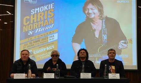 15 iunie 2023 Chris Norman Smokie Paul Ciuci trupa Compact și