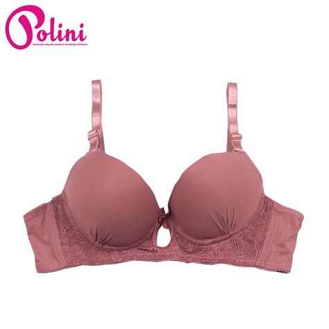 Jual Polini Bra Wanita Push Up Berkawat Kait Pakaian Dalam Bh G