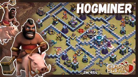 Como Atacar Cv Hogminer Clash Of Clans Youtube