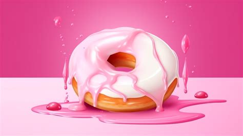 Glazed Donut Delight Background Images Hd Pictures And Wallpaper For