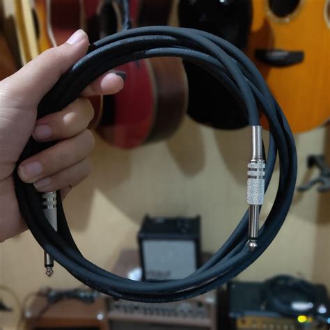 Jual Kabel Jack Gitar Keyboard Alat Musik Akai Low Noise Shopee