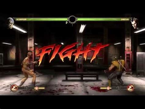 Mortal Kombat Komplete Edition Scorpion Ladder With Ending And Shao