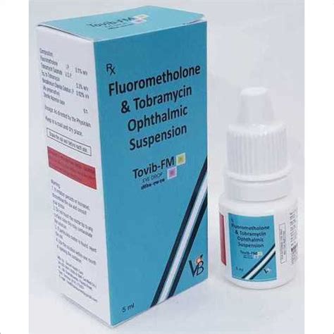 General Medicines Fluorometholone Tobramycin Ophthalmic Suspension At