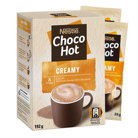 Nestlé Choco Hot Creamy 8 стика за приготвяне на горещ шоколад