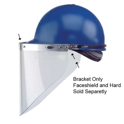 Fibre Metal High Performance Faceshield Peak Mounted Aluminum Faceshield Bracket