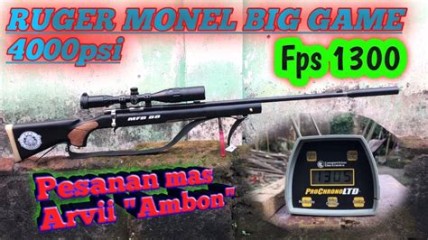 Pcp Ruger Big Game Psi Tabung Monel Od Ll Ruger Monel Od Ll