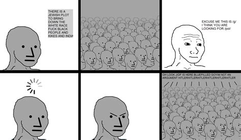 Npc G Vs Pol Npc Wojak Know Your Meme