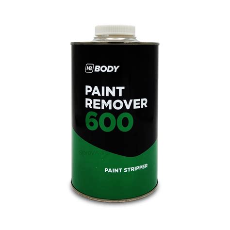 Hb Body 600 Paint Stripper Remover 1l Sprayware