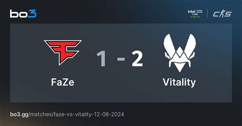 FaZe Vs Vitality CS2 Match At IEM Cologne 2024