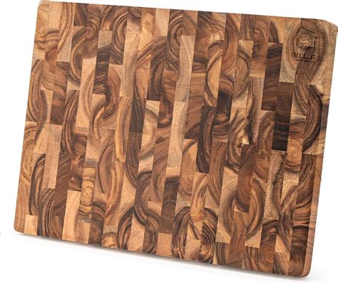 Amazon Plwood Large Acacia End Grain Cutting Board X X