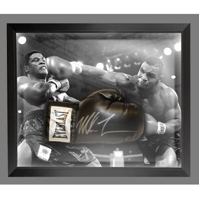 Mike Tyson Signed Boxing Glove