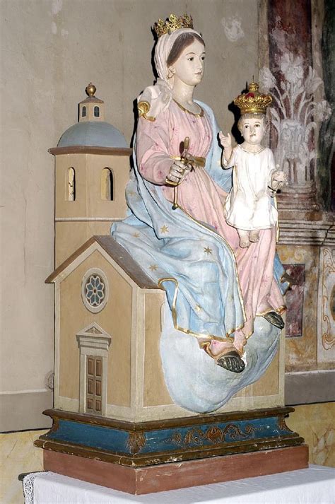 Bott Abruzzese Sec Xix Statua Della Madonna Di Loreto Renaissance