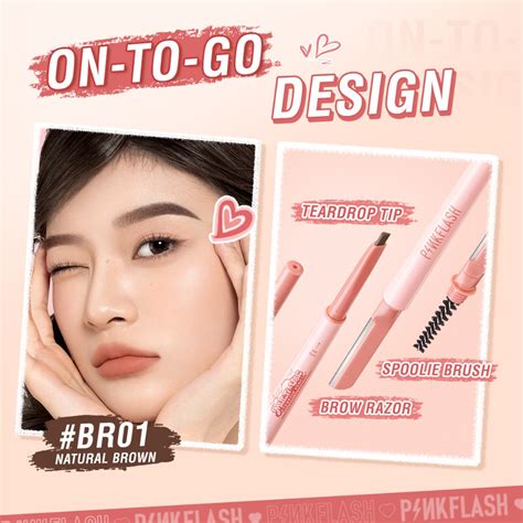 Jual Pinkflash Definer In Multi Use Eyebrow Pencil Eye Brow Pensil