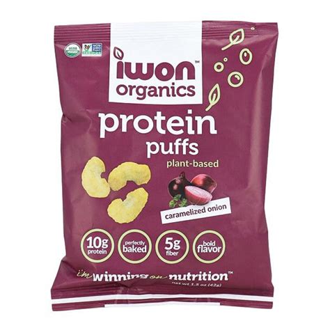 Buy Iwon Organics Protein Puff Caramelized Onion G In Dubai Abu