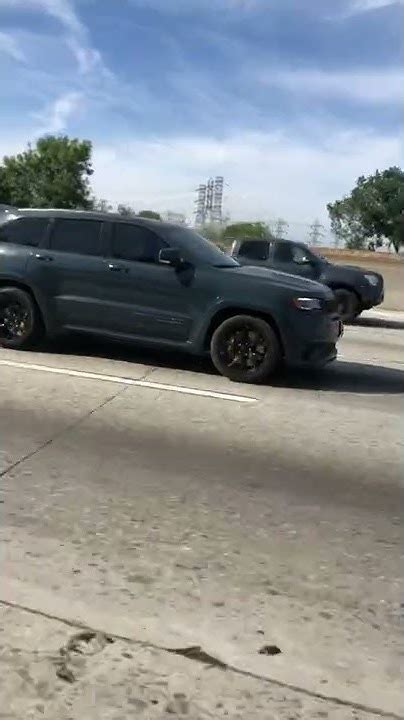 Trackhawk Supercharger Whine Rolling On The Highway Youtube