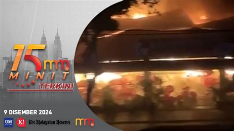 Dua Restoran Di Jalan Pantai Chenang Musnah Terbakar 15 MINIT MMTV